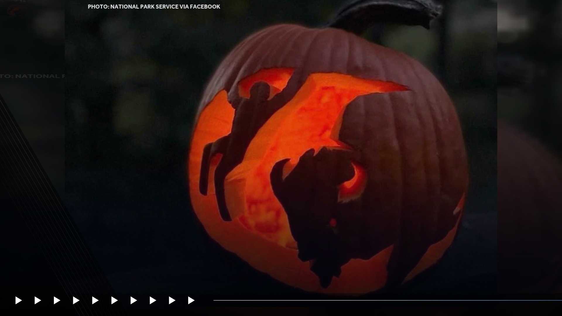 Still need an idea for carving your pumpkin? NPS has free national park-inspired stencils — WISN 12 Milwaukee