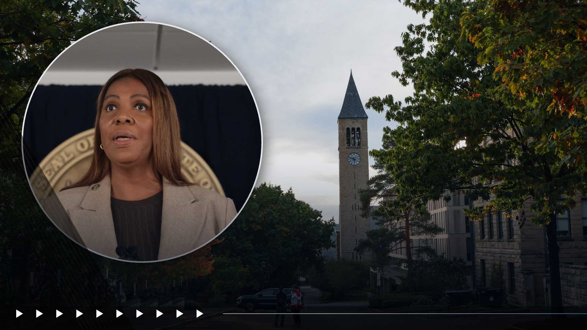 Man accused in Cornell rape lawsuit wants Letitia James removed from investigation over her posts — River Hills Community news