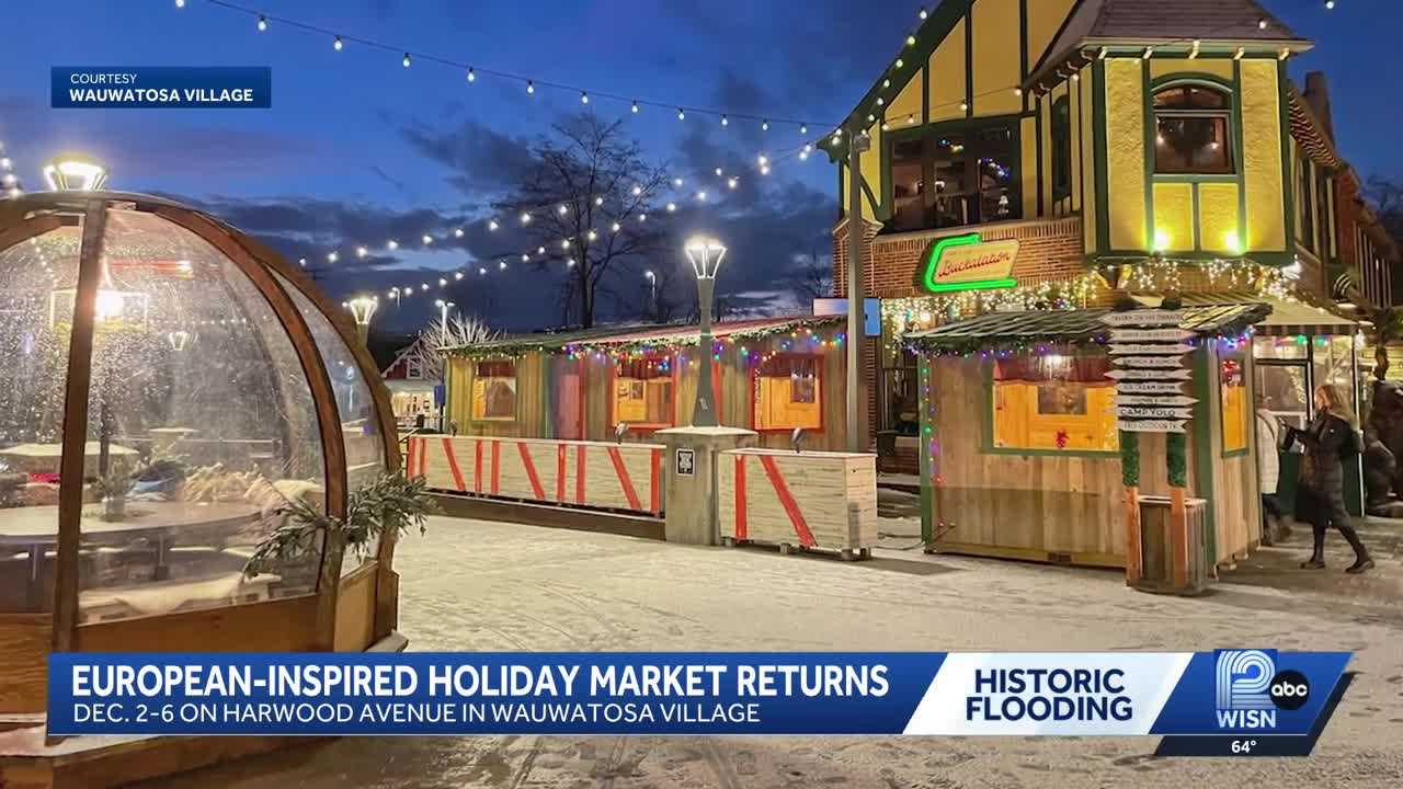 Wauwatosa Village Christmas Market returns in 2026 — WISN 12 Milwaukee, River Hills Community news