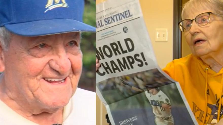From Bob Uecker's childhood friend to a Christian Yelich superfan: How some of our favorite Brewers fans are celebrating — River Hills Community news
